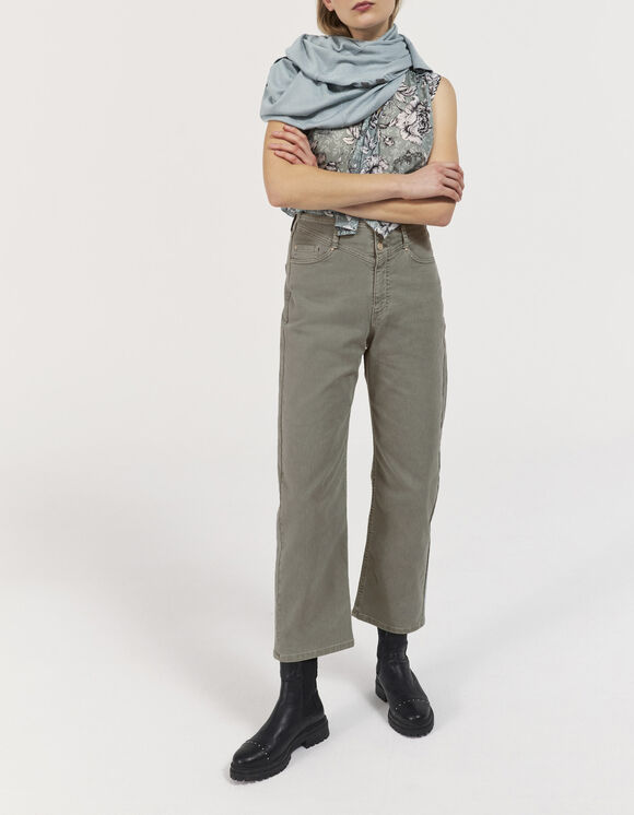 Jean slouchy tilo mid waist cropped mujer Jean slouchy tilo mid waist cropped mujer