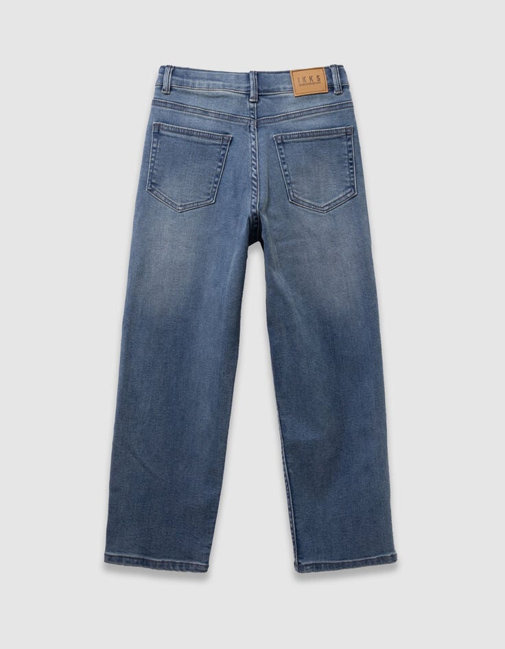 Baggy blauwe jeans dirty wash jongens-6 Baggy blauwe jeans dirty wash jongens-6