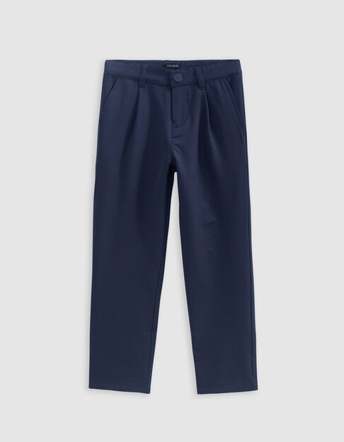 CHINO navy nylon pants for boys - IKKS