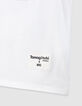 Weißes Mädchen-T-Shirt, Bio, Strass TAMAGOTCHI x IKKS-6