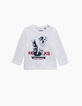 Baby boys' off-white DJ-dog T-shirt  -2