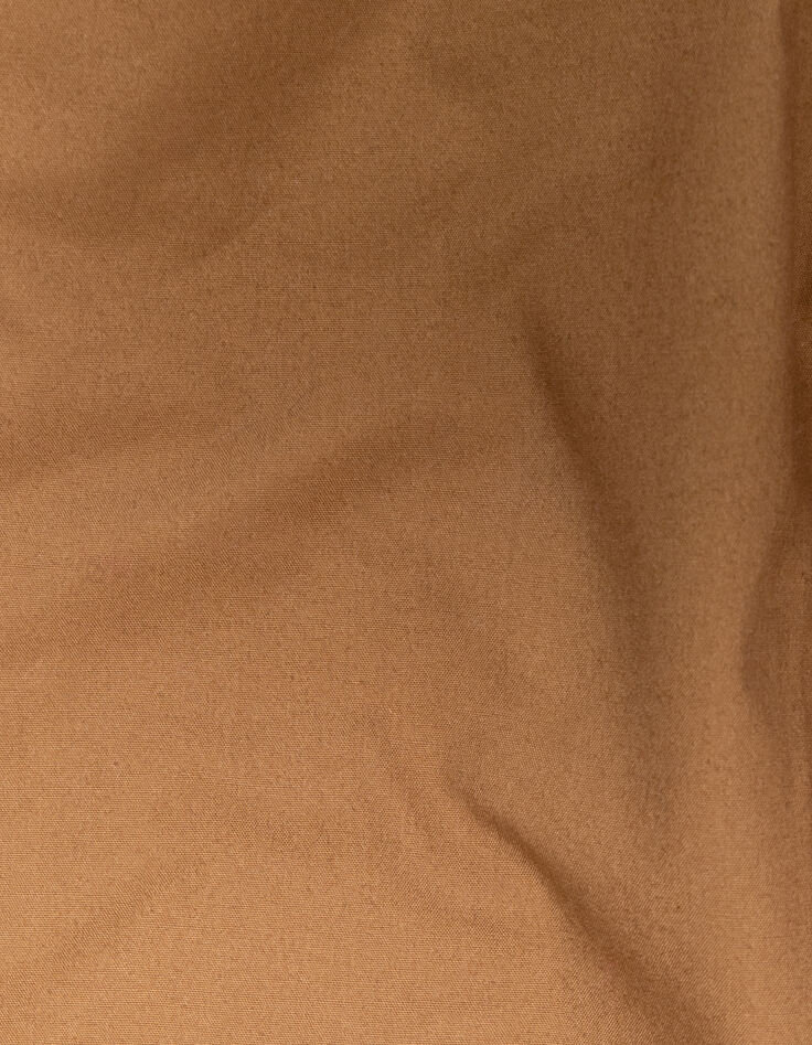 Pantalón camel forrado cintura elástica niño-7