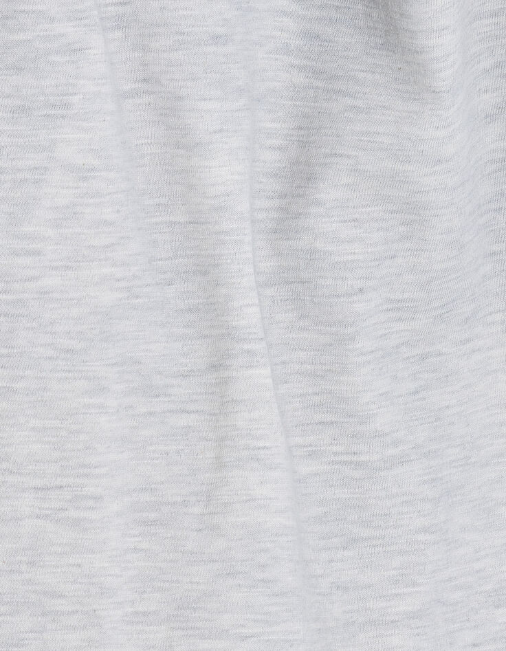 T-shirt manches longues gris clair maxi lettres A garçon-7 T-shirt manches longues gris clair maxi lettres A garçon-7