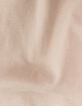 Camiseta manga larga beige bandera relieve niño-9
