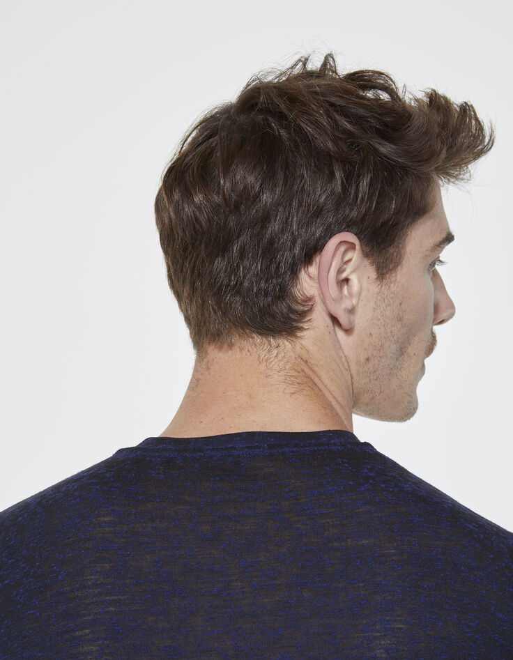 Tee-shirt bleu homme-3 Tee-shirt bleu homme-3