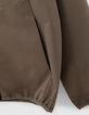 Kaki windjack met kap WATER REPELLENT jongens -5