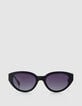 Gafas de sol de mariposa negras para mujer Derry-2