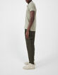 Stone Green Herrenpoloshirt mit Brusttasche-4