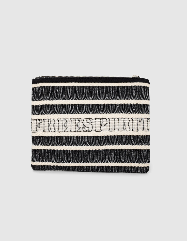 The Skipper Pocket negro mensaje mujer-3
