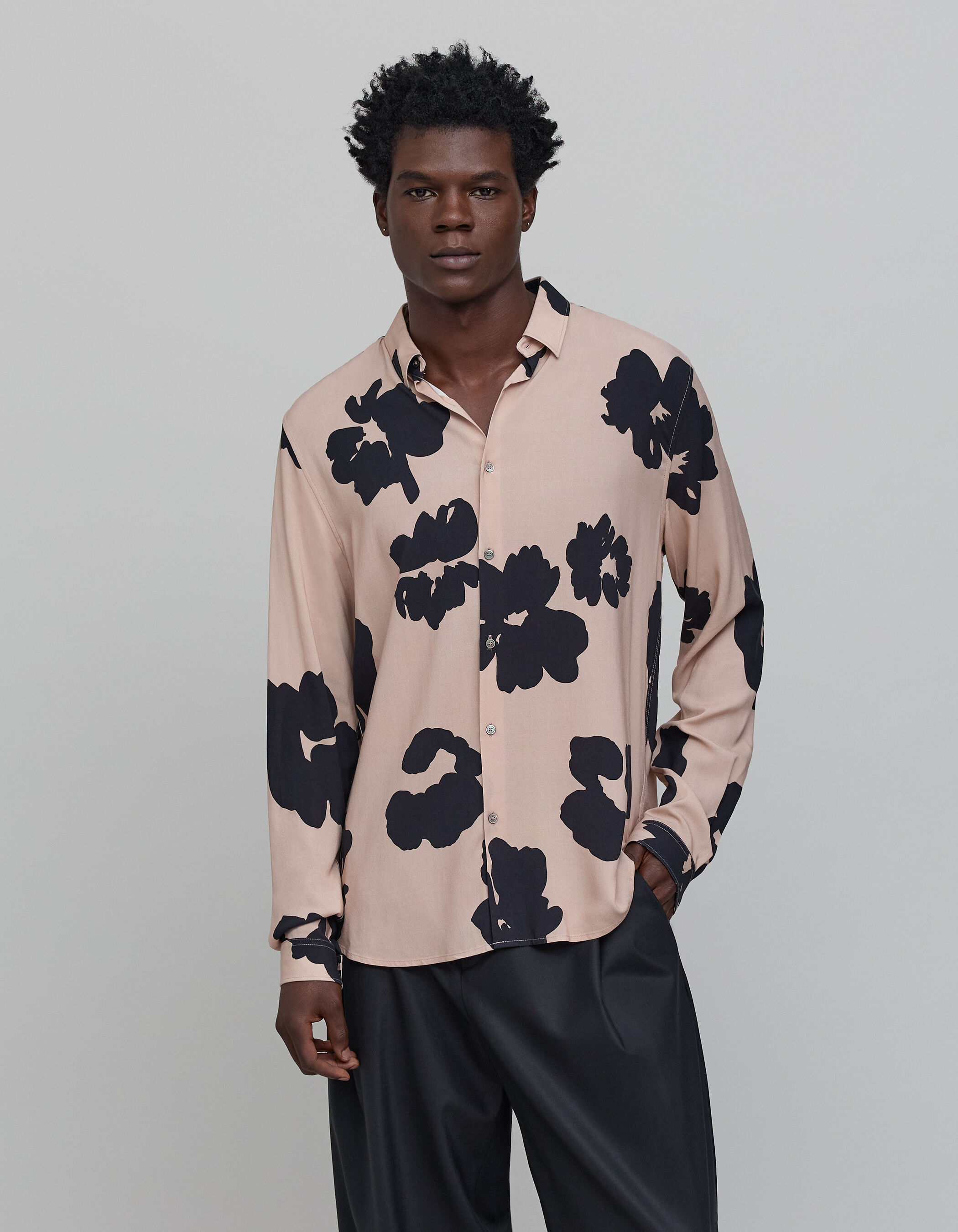 Rosa palo camisa hombre best sale