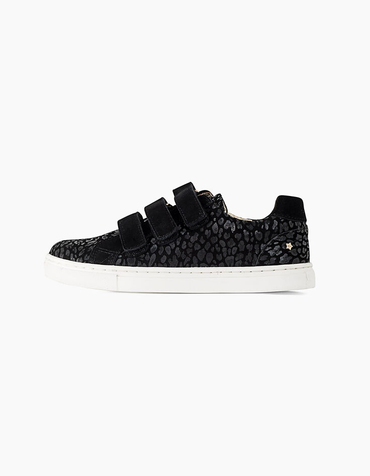 Zwarte sneakers meisjes-1