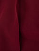 Wide-leg burgundy pants with ecru bias on girls' sides-8