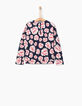 Sudadera flores niña-3