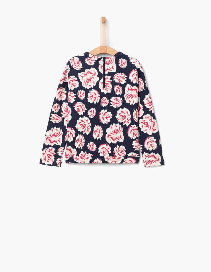Sudadera flores niña-3 Sudadera flores niña-3