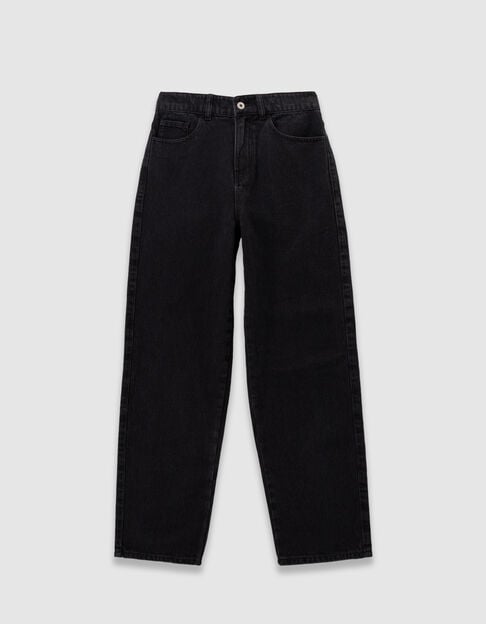 Zwarte loose jeans jongens - IKKS