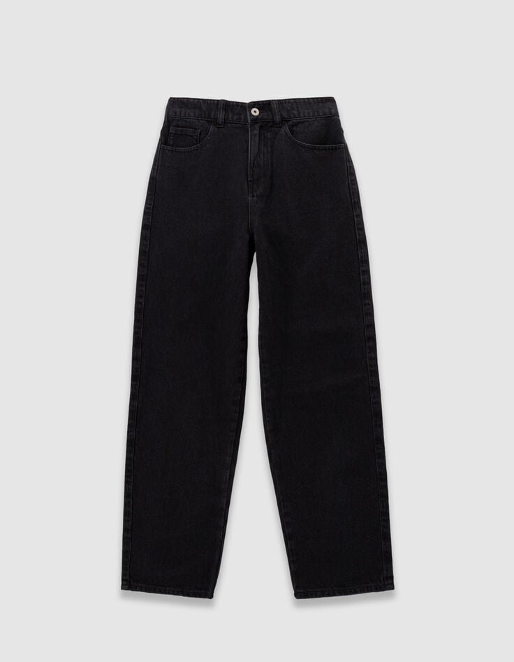 Jean loose noir garçon-2 Jean loose noir garçon-2