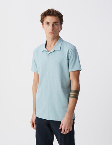Polo REGULAR horizon coton bio flammé Homme - IKKS