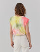 Camiseta loose color crudo tie&dye mujer-5