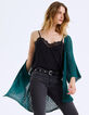 Kimono in ajourtricot voornamelijk viscose dames-1