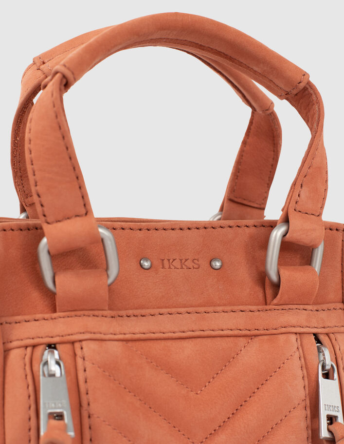 Women’s terracotta PASTEL NANO 1440 bag-4