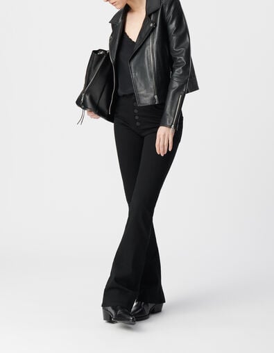 Women&rsquo;s leather jacket - IKKS