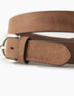 Men’s mink nubuck leather belt-2