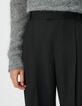 Schwarze Damen-Cropped-Hose Umschlag-4 Schwarze Damen-Cropped-Hose Umschlag-4