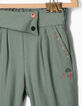 Pantalón caqui claro bolsillos bordados bebé niña-3