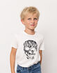 Boys’ off-white skull image organic T-shirt-6
