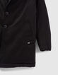 Manteau noir parmenture doudoune garçon-4