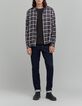 Camiseta de algod&oacute;n org&aacute;nico marr&oacute;n L'Essentiel hombre-5