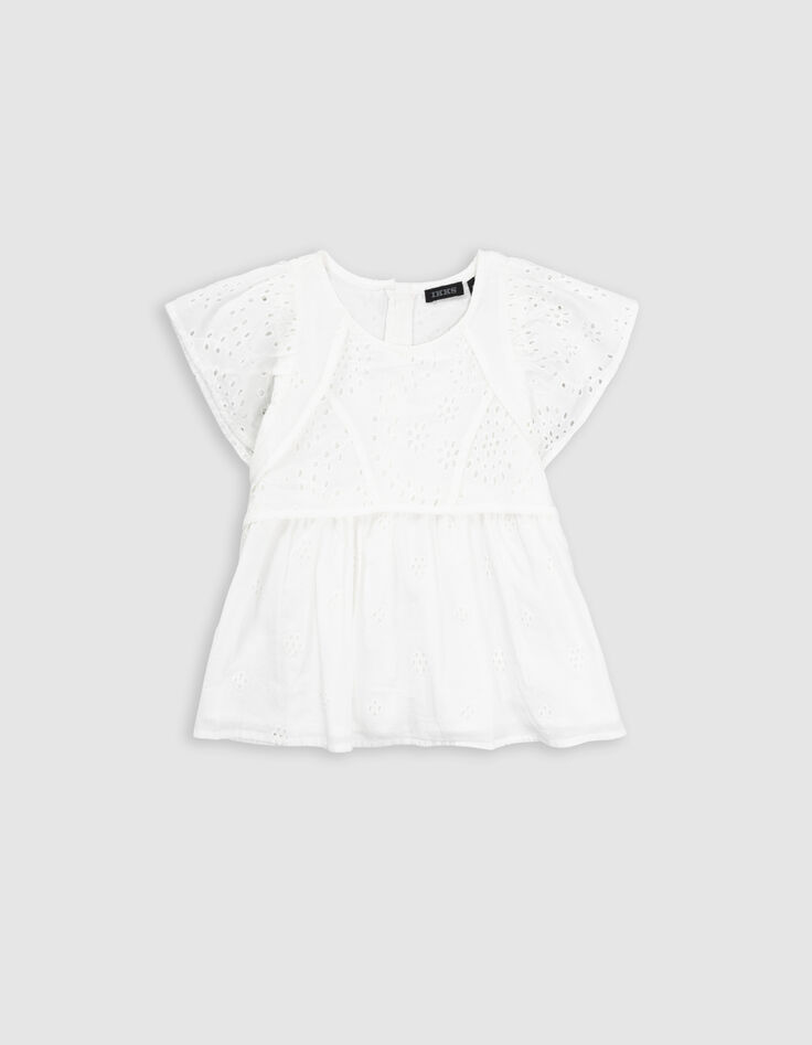 Blouse blanche broderie anglaise fille-2
