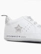 Babysneakers, Cremeweiß und Silberfarben -3
