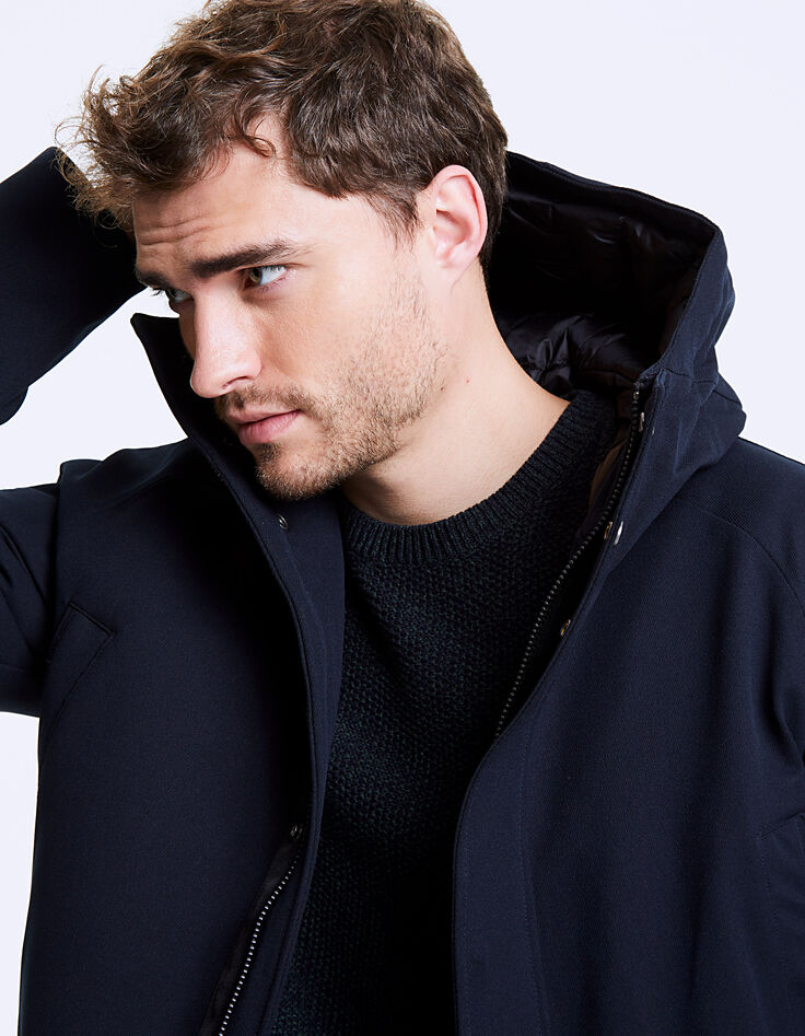 Parka marine URBAN LAB homme-5