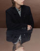 Men’s black Pure Edition double-breasted coat-6