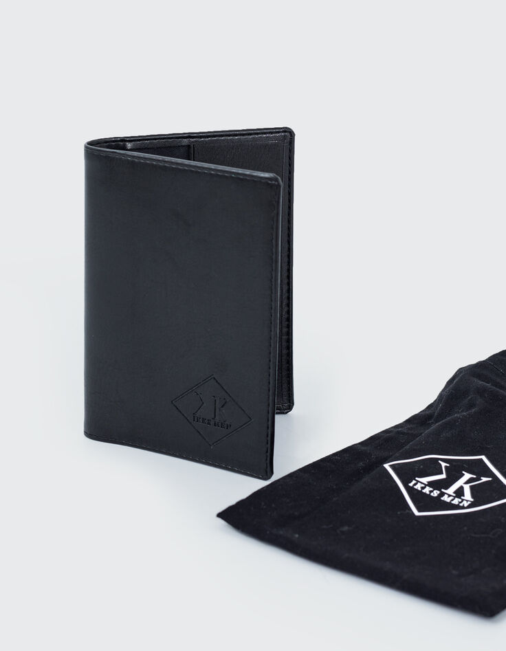 Men’s black passport cover-1