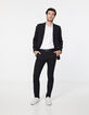 Veste de costume noire lin mélangé Homme-6