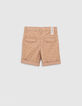 Bermudas arena estampado anclas y coronas niño -3