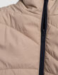 Doudoune réversible beige et marine recyclée garçon-6