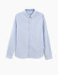 Camisa de rayas azul hombre-1