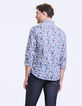 Slim fit Liberty-overhemd shadow met bloemen-3