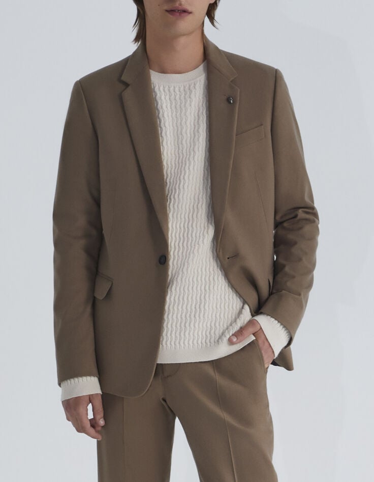 Pure Edition - Veste de costume cappuccino Homme-2