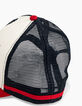 Gorra navy, blanco, rojo con palmeras niño -6