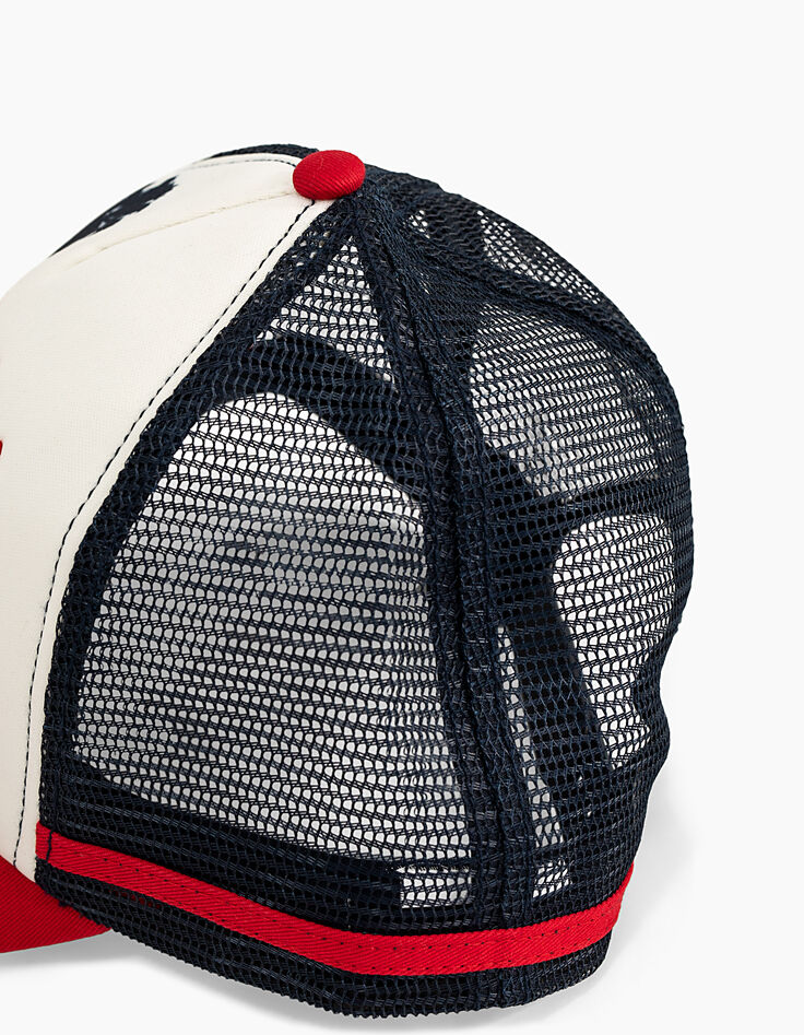 Gorra navy, blanco, rojo con palmeras niño -6 Gorra navy, blanco, rojo con palmeras niño -6