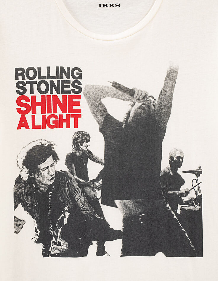 Tee-shirt ivoire visuel groupe THE ROLLING STONES Homme-4