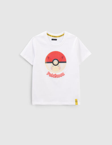 POKEMON Jungen-T-Shirt mit linsenförmigem Pokéball - IKKS
