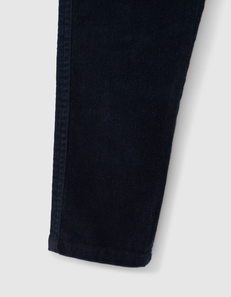 Marineblaue BATTLE-Velourshose f&uuml;r Jungen-5