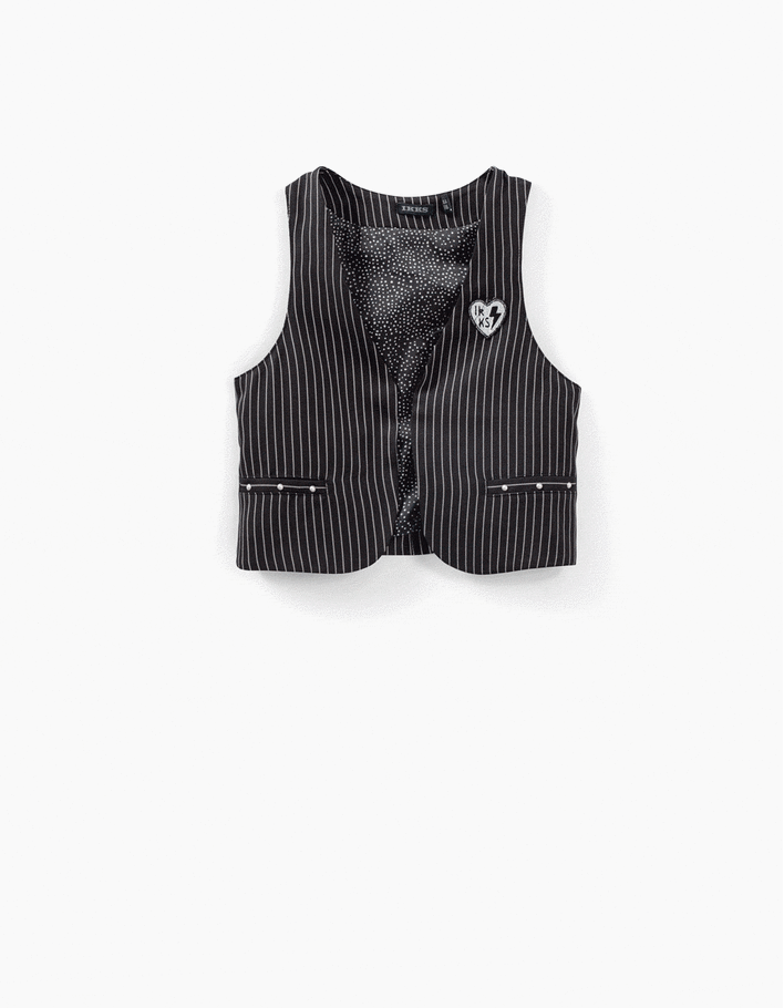 Gilet ikks fille store
