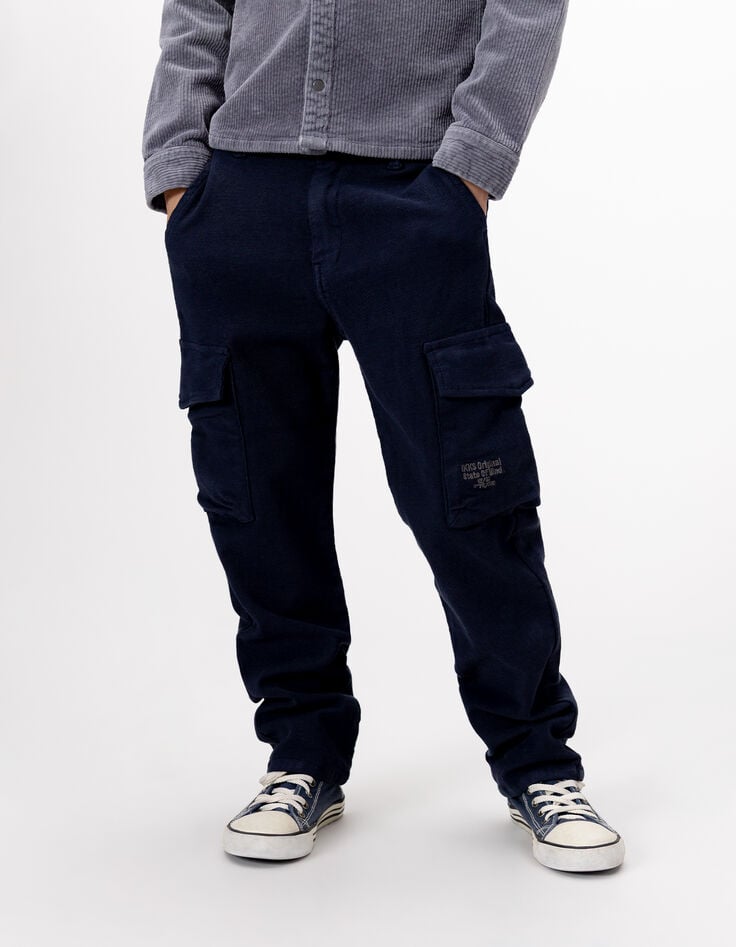 Rechte marine broek battlestijl jongens-2 Rechte marine broek battlestijl jongens-2