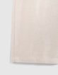 Bermuda beige coton lin garçon-5